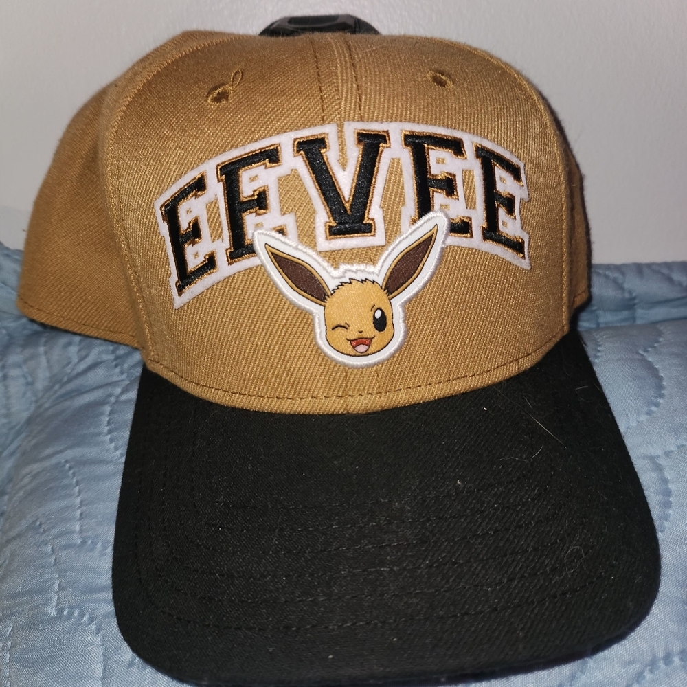 Eevee Brown and Black Cap